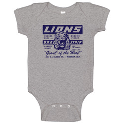 Lions Drag Strip Once Upon A Time In Hollywood Movie Fan Gifts Baby One Piece Lions Drag Strip Once Upon A Time In Hollywood Movie Fan Gifts Baby One Piece