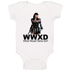 Xena Warrior Princess Baby One Piece Xena Warrior Princess Baby One Piece