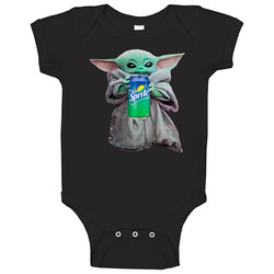 Baby Yoda The Child Mandalorian Sprite Soda Pop Drink Baby One Piece Baby Yoda The Child Mandalorian Sprite Soda Pop Drink Baby One Piece
