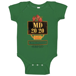 Mad Dog Classic Beer Logo Baby One Piece Mad Dog Classic Beer Logo Baby One Piece