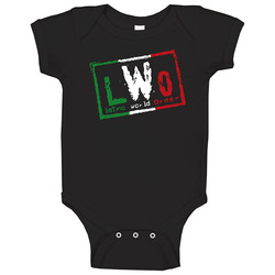 Latino World Order Classic Wrestling Eddie Rey Baby One Piece Latino World Order Classic Wrestling Eddie Rey Baby One Piece