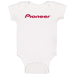 Pioneer Sound Car Audio Sub Woofer Logo Baby One Piece Pioneer Sound Car Audio Sub Woofer Logo Baby One Piece