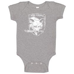 Fox Hound Metal Gear Solid Baby One Piece Fox Hound Metal Gear Solid Baby One Piece