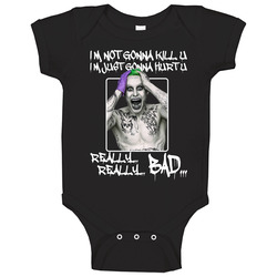 Jared Leto Joker I Am Not Gonna Black Baby One Piece