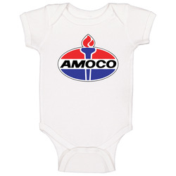 Amoco Standard Oil Company Logo Baby One Piece