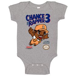 Chance The Rapper Nintendo Super Marios Bros 3 Baby One Piece Chance The Rapper Nintendo Super Marios Bros 3 Baby One Piece