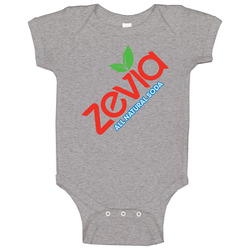Zevia All Natural Soda Drinking Baby One Piece Zevia All Natural Soda Drinking Baby One Piece