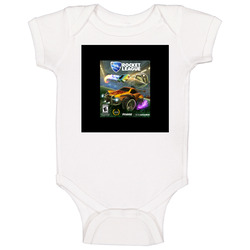 Rocket League Game Cover Holiday Ornament Baby One Piece Rocket League Game Cover Holiday Ornament Baby One Piece