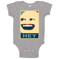 Annoying Orange Hey Apple Pear Baby One Piece Annoying Orange Hey Apple Pear Baby One Piece