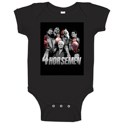 4 Horsemen Wrestling Retro Classic Whoooa! Baby One Piece 4 Horsemen Wrestling Retro Classic Whoooa! Baby One Piece