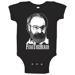 Saul Berenson Homeland Fear The Beard Baby One Piece Saul Berenson Homeland Fear The Beard Baby One Piece