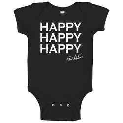 Happy Happy Happy Black Baby One Piece Happy Happy Happy Black Baby One Piece