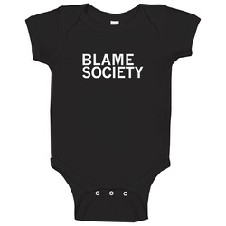 Jayz Blame Society Baby One Piece Jayz Blame Society Baby One Piece