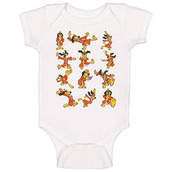 Hong Kong Phooey Cartoon Baby One Piece Hong Kong Phooey Cartoon Baby One Piece