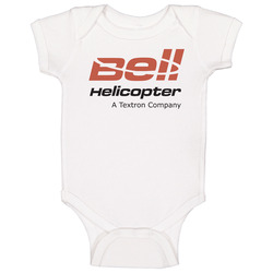 Bell Helicopter Baby One Piece Bell Helicopter Baby One Piece