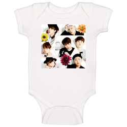 BTS Bangtan Boys I Need You Kpop T-Shirt Tee T Shirts Fire Baby One Piece BTS Bangtan Boys I Need You Kpop T-Shirt Tee T Shirts Fire Baby One Piece