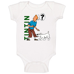Tintin Comic Cartoon Hero Detective Baby One Piece Tintin Comic Cartoon Hero Detective Baby One Piece