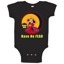 Have No Fear T Shirt Brave Underdog Movie Cartoon Comic Top Logo Tee Baby One Piece Have No Fear T Shirt Brave Underdog Movie Cartoon Comic Top Logo Tee Baby One Piece
