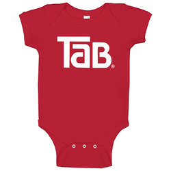 Tab Soda Drink Logo Baby One Piece Tab Soda Drink Logo Baby One Piece