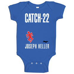 Catch 22 Joseph Heller Book Baby One Piece Catch 22 Joseph Heller Book Baby One Piece