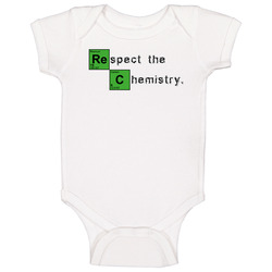 Respect The Chemistry Breaking Bad Baby One Piece Respect The Chemistry Breaking Bad Baby One Piece