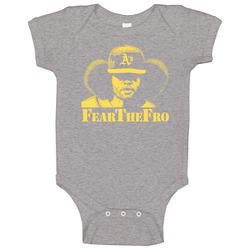 Coco Crisp Fear The Fro Afro Baseball Player Oakland As Athlete Baby One Piece Coco Crisp Fear The Fro Afro Baseball Player Oakland As Athlete Baby One Piece