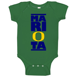 Marcus Mariota Football Oregon Hawaii Quarterback Qb Baby One Piece Marcus Mariota Football Oregon Hawaii Quarterback Qb Baby One Piece