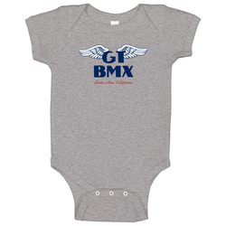 GT BMX, T-Shirt, GT Racing, Freestyle, Santa Ana, Bike, Performer, Frame Baby One Piece GT BMX, T-Shirt, GT Racing, Freestyle, Santa Ana, Bike, Performer, Frame Baby One Piece
