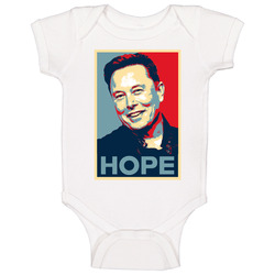 Elon Musk Hope Poster Icon Entreprenuer Spacex Tesla Creator Fan Baby One Piece Elon Musk Hope Poster Icon Entreprenuer Spacex Tesla Creator Fan Baby One Piece