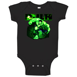 The Incredible Hulk Movie Comic Baby One Piece The Incredible Hulk Movie Comic Baby One Piece