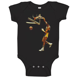 Kareem Abdul Jabbar Basketball Player Baby One Piece Kareem Abdul Jabbar Basketball Player Baby One Piece