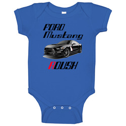 Ford Mustang Roush Limited Edition Trending Car T Shirts.png Baby One Piece