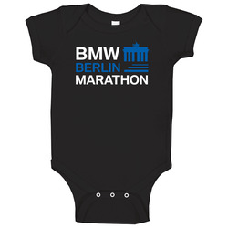 Bmw Berlin Marathon White Logo Pig In Baby One Piece Bmw Berlin Marathon White Logo Pig In Baby One Piece