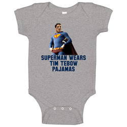 Tim Tebow Football Pajamas Quote Baby One Piece Tim Tebow Football Pajamas Quote Baby One Piece