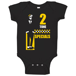 The Specials 2 Tone Ska Dub Baby One Piece The Specials 2 Tone Ska Dub Baby One Piece