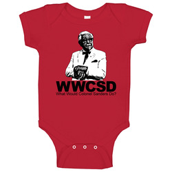 What Would Colonel Sanders Do Funny Baby One Piece What Would Colonel Sanders Do Funny Baby One Piece