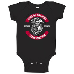 Sooners In Texas Baby One Piece Sooners In Texas Baby One Piece