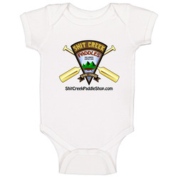 Full-color Shit Creek Paddles Baby One Piece Full-color Shit Creek Paddles Baby One Piece