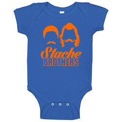 Stache Brothers Steven Adams Enes Kanter Baby One Piece Stache Brothers Steven Adams Enes Kanter Baby One Piece