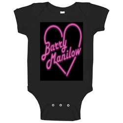 Barry Manilow Fitted Baby One Piece Barry Manilow Fitted Baby One Piece