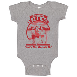 1k Fun Run Let's Not Overdo It Funny Men's Running Baby One Piece 1k Fun Run Let's Not Overdo It Funny Men's Running Baby One Piece
