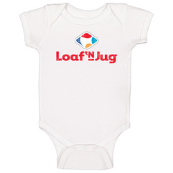 Loaf N Jugg Automobile Car Truck Motorcycle Auto Parts Cool Distressed Style Brand Logo Emblem Baby One Piece