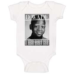 D Wade World Tour Dwyane Miami Basketball Player Fan Baby One Piece D Wade World Tour Dwyane Miami Basketball Player Fan Baby One Piece