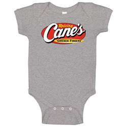 Raising Cane's Chicken Fingers Louisiana Restaurant Logo Foodie Food Fan Baby One Piece Raising Cane's Chicken Fingers Louisiana Restaurant Logo Foodie Food Fan Baby One Piece