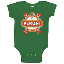 Peroni Nastro Azzurro Italian Beer Baby One Piece Peroni Nastro Azzurro Italian Beer Baby One Piece