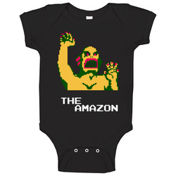 The Amazon Pro Wrestling Nintendo Nes Baby One Piece The Amazon Pro Wrestling Nintendo Nes Baby One Piece