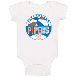 Pittsburgh Pipers Retro Logo Basketball Fan Baby One Piece Pittsburgh Pipers Retro Logo Basketball Fan Baby One Piece