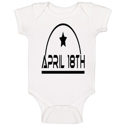 April 18th National Anal Fuck Day Jim Jefferies Baby One Piece April 18th National Anal Fuck Day Jim Jefferies Baby One Piece