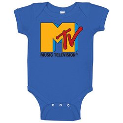 Music Television Mtv Tee Baby One Piece