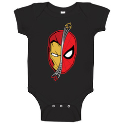 Home Coming Iron Spid Baby One Piece Home Coming Iron Spid Baby One Piece